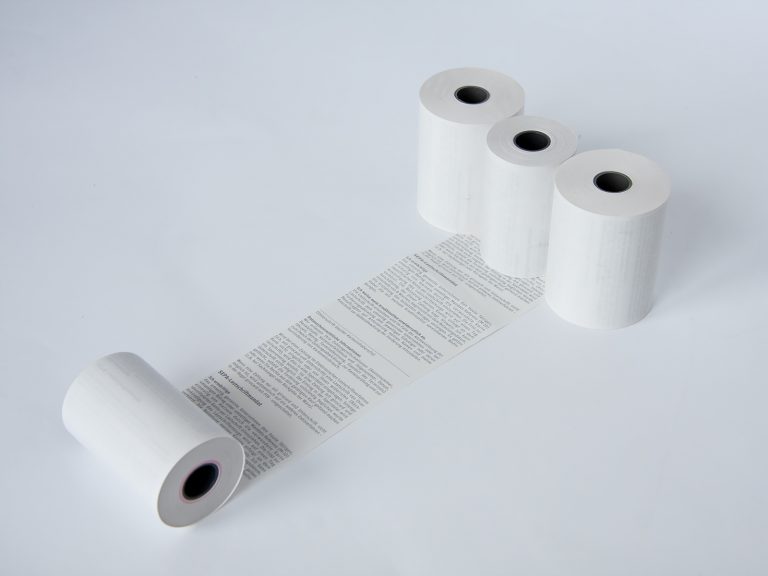 50 EC-Cash Thermopapierrollen - 57x40x12mm, 15m Länge, BPA-frei Für Kartenlesegeräte